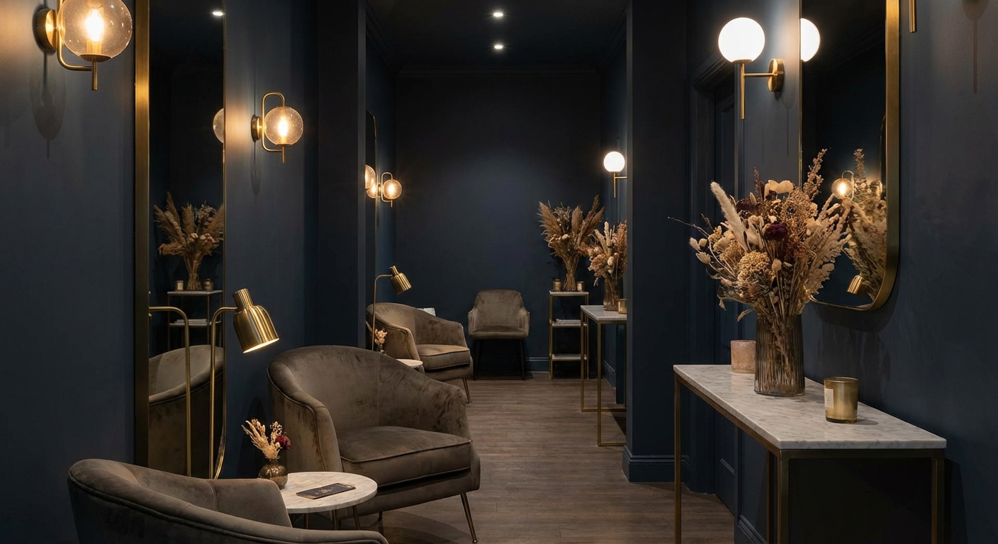 Интерьер салона красоты